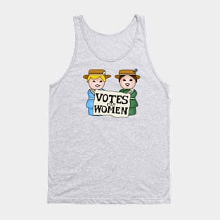 Votes for Women - Little Suffragists Tank Top